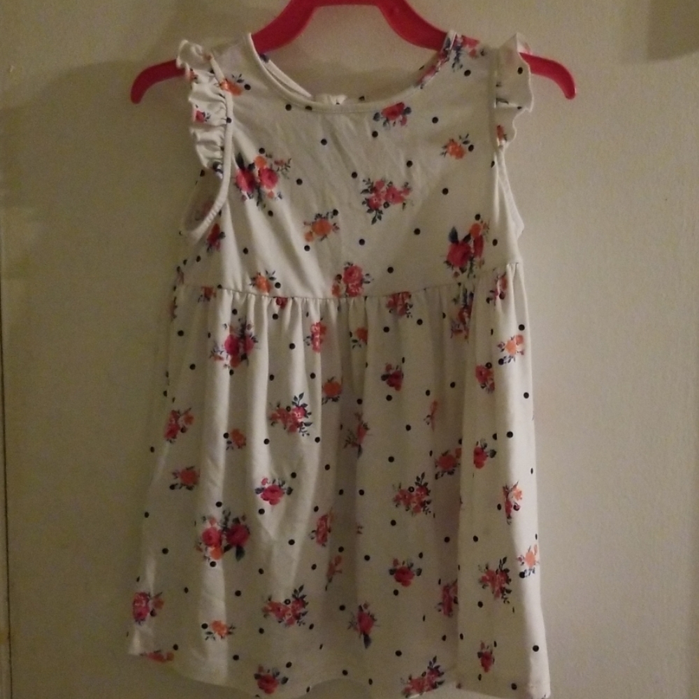 Baby Doll Dress little girl (Red roses)